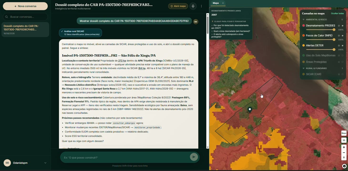 Prévia — Due diligence de propriedade rural